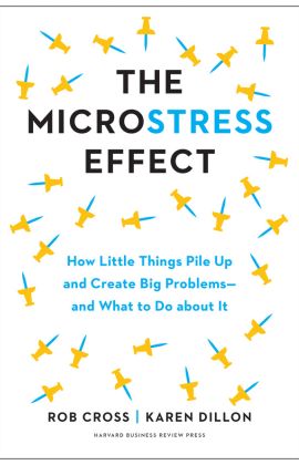 Karen Dillon with The Microstress Effect: How Little Things Pile Up and Create Big Problems--and What to Do about It